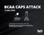 BCAA Attack 120 Cáps | 3VS Nutrition - Imagem 3