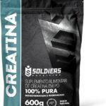 Creatina Monohidratada 600g - 100% Pura Importada - Soldiers Nutrition