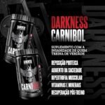 DARKNESS Carnibol Proteína Ultra Concentrada de Carne em Pó Sabor Chocolate - Complemento Proteico de Alto Rendimento - Ganho de Massa Muscular e Aumento de Força - Pote 900g - Imagem 3