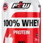 FTW 100% Whey Protein com Proteína Concentrada WPC, Suplemento Alimentar