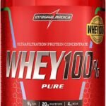 Integralmédica - Whey Protein Concentrado Chocolate 100% Pure - 21g de Proteína por Scoop, Suplementação Alimentar Pós-Treino, Fórmula Enriquecida com BCAAs - Pote 900g