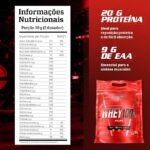 Integralmédica - Whey Protein Concentrado Cookies and Cream 100% Pure - 21g de Proteína por Scoop, Suplementação Alimentar Pós-Treino, Fórmula Enriquecida com BCAAs - Pouch 900g - Imagem 3