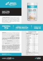 Isolate Prime Whey 900g Sabor Morango Bodyaction - Imagem 3
