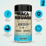 Maca Peruana Premium 2500mg 100% Pura Pote 120 Cápsulas Matéria Prima Importada Para Homens e Mulheres | Energia Resistência - Imagem 2