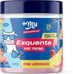 +Mu Pré Treino Exquenta Sabor Pink Lemonade - 500g