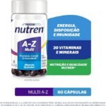 Nutren Suplemento Alimentar Multivitamínico A-Z 60 Cápsulas - Imagem 2