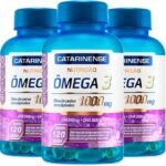 Ômega 3-3 unidades de 120 cápsulas - Catarinense