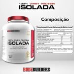 Whey Protein 100% Isolada Chocolate 2kg - Bodybuilders - Imagem 3
