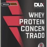 Whey Protein Concentrado Cappuccino Pote 900g – Contribui para o Ganho Muscular Hipertrofia – Dux Human Health