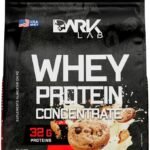 Whey Protein Concentrado Dark Lab, 1kg, Cookies & Cream, Proteína Concentrada do Soro do Leite (WPC), Ganho de Massa Muscular, Suporte Nutricional